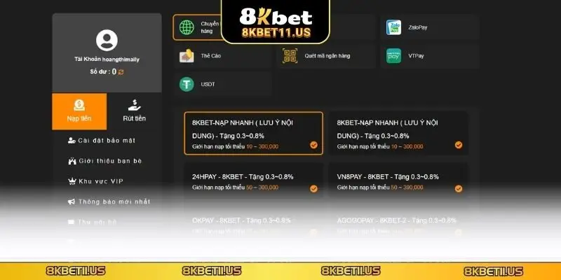 Trang chủ Rút tiền dễ trong trong tích tắc